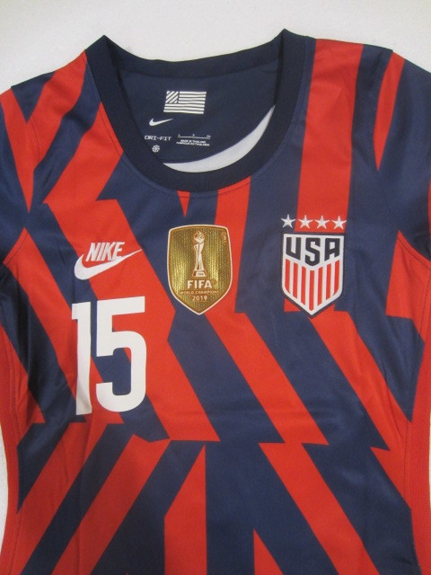 Megan Rapinoe 15 Usa Uswnt Stadium Blue Red Away Womens Soccer Jersey 2021 2022 Soccer Other 