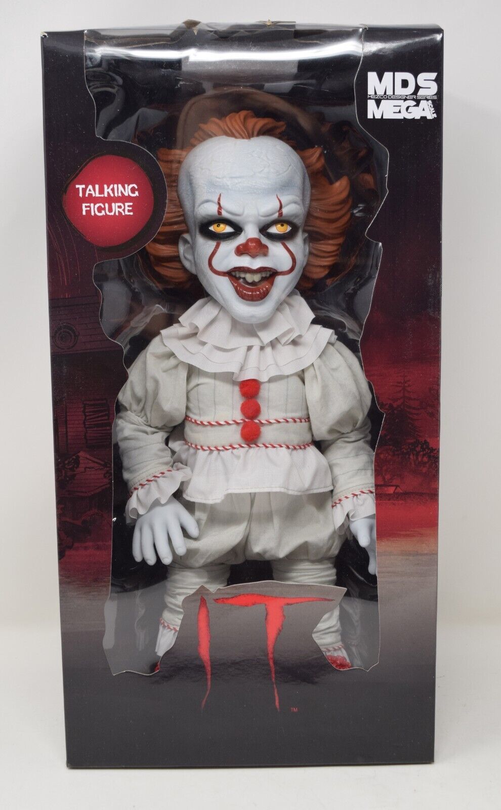 MDS Mega It Chapter Two Movie Pennywise Talking Figure NIB 15 ...