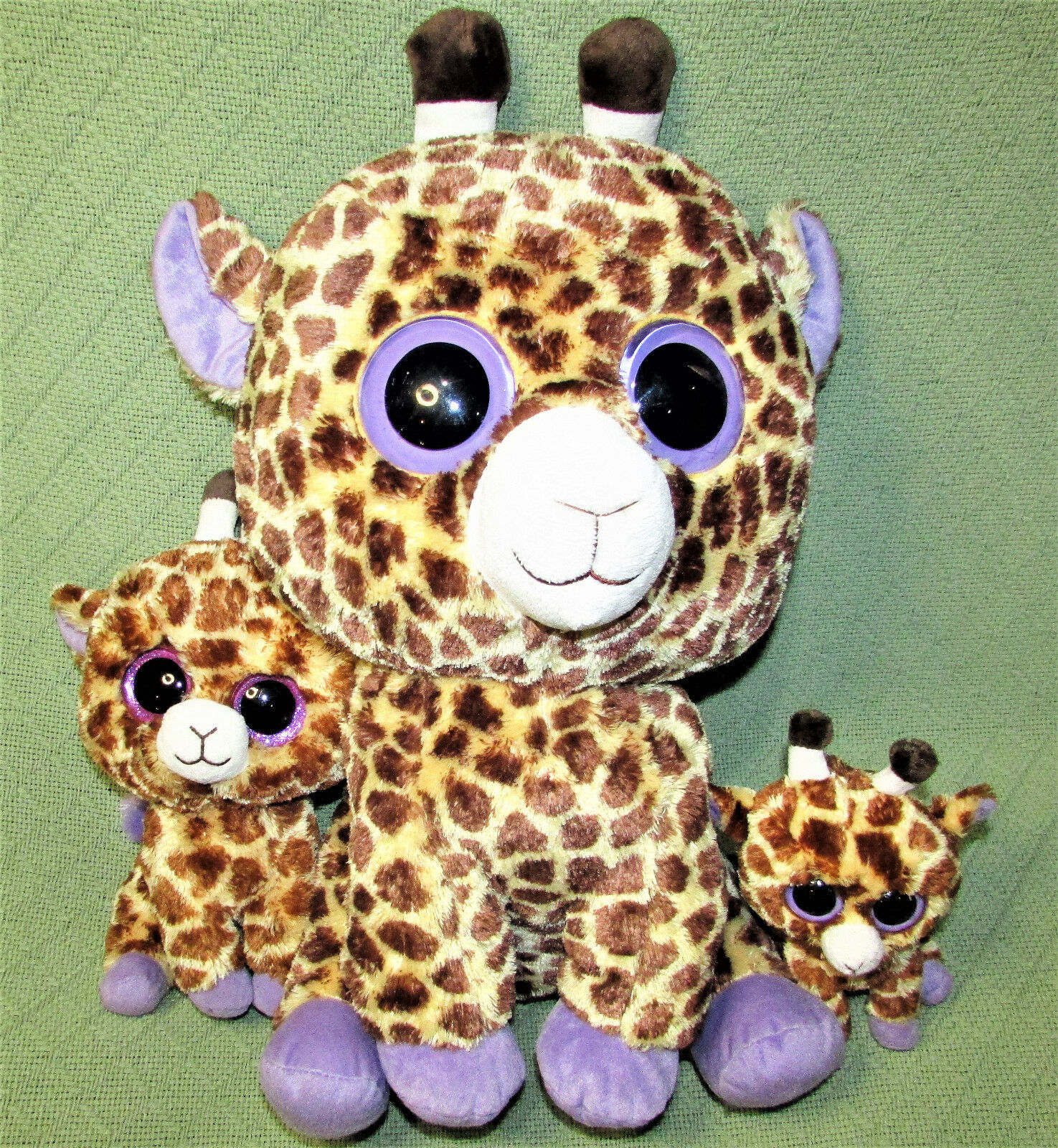 Ty Beanie Boos SAFARI LOT Giraffe Plush Stuffed 18