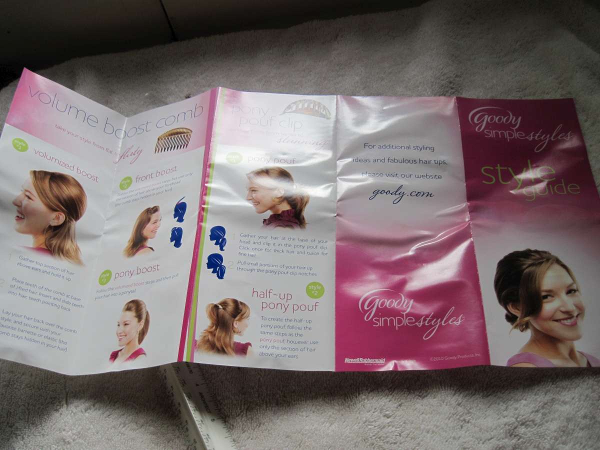 Goody Simple Styles Dark Brunette Hair Spin And 50 Similar Items