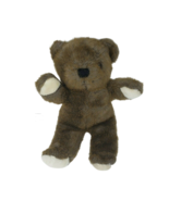 13&quot; VINTAGE BROWN WIND UP MUSICAL BABY TEDDY BEAR STUFFED ANIMAL PLUSH T... - $45.47