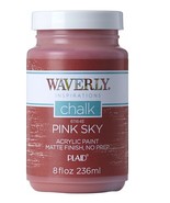 Waverly Inspirations 61164E Chalk Paint, Matte, Pink Sky, 8 Fl. Oz. - $15.95