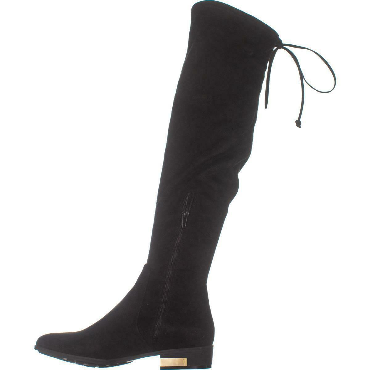 over the knee tie boots