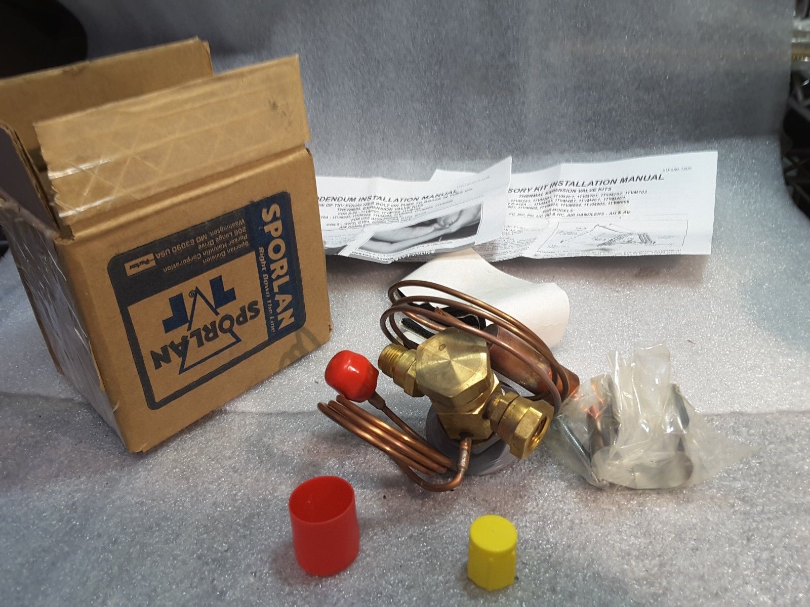 Sporlan Thermal Expansion Valve Kit NIB NEW NOS 24