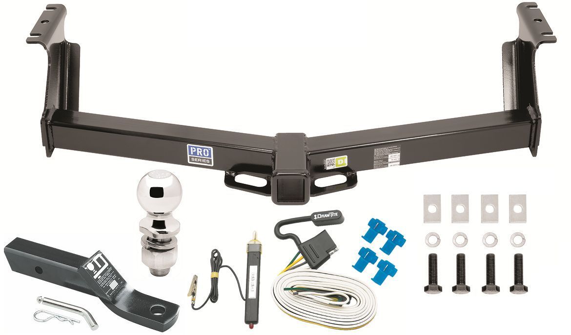 20152017 CHEVY COLORADO & GMC CANYON COMPLETE TRAILER HITCH PACKAGE W