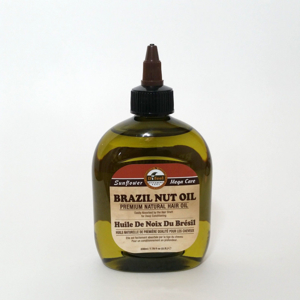 Difeel Brazil Nut Premium Natural Hair Oil 7.78 oz / 230mL for Deep
