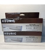 2- KEURIG Tall Handle Water Filter Starter Kit with 2 Filter Cartridges NIP - $24.75