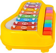 8-Key Toddler  Xylophone / Piano  -  With 6 Music Scores  -  For  18 - 36 Months image 6