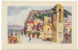 Astro Edizioni D&#39; Arte Postcard Capri Il Vesuyio Dalla Terrazza Della Fu... - $9.99