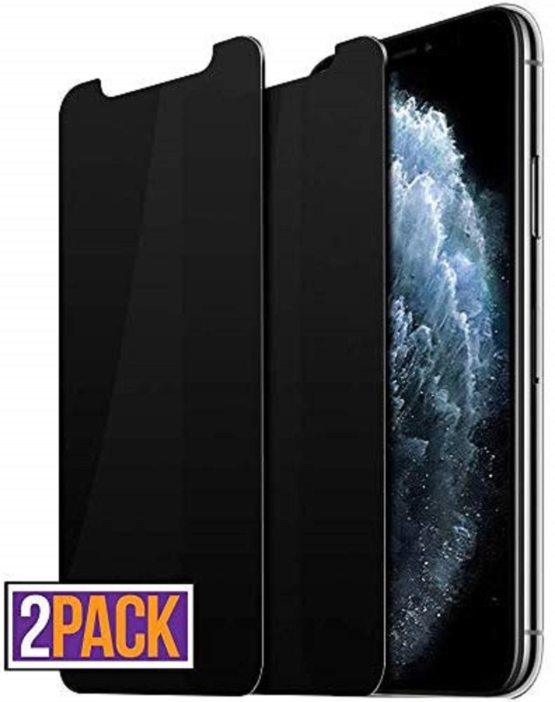 Pehael Privacy Screen Protector, Anty- Spy Tempered Glass [6.5 inch](2ps)