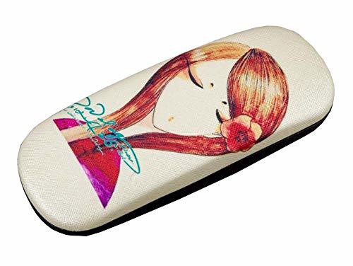 PU Leather Hard Shell Eyeglasses Cases Protective Case for Glasses Beauty - 04