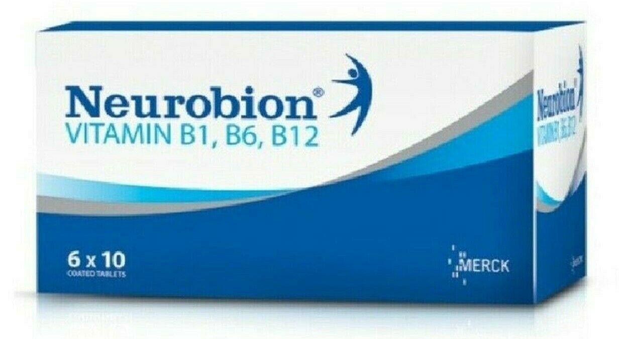 NEUROBION Vitamin B1,B6 & B12 Nerve Relief Numbness Tingling (60 pcs tablet) Vitamins & Minerals