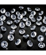 500 12Mm Clear Diamond Table Confetti For Wedding Bridal Shower Party De... - $18.32