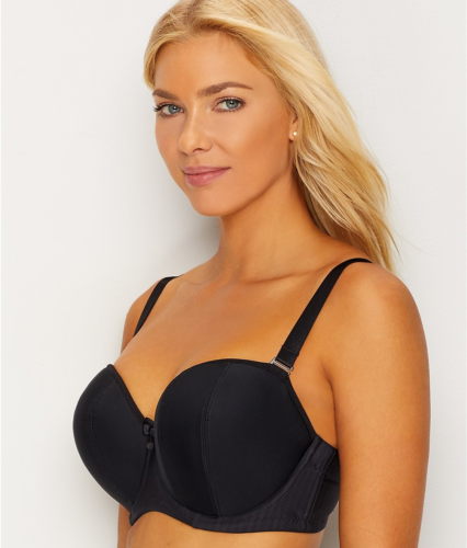 Curvy Kate Black Luxe Strapless Multiway Underwire Bra Us 28m Uk 28j