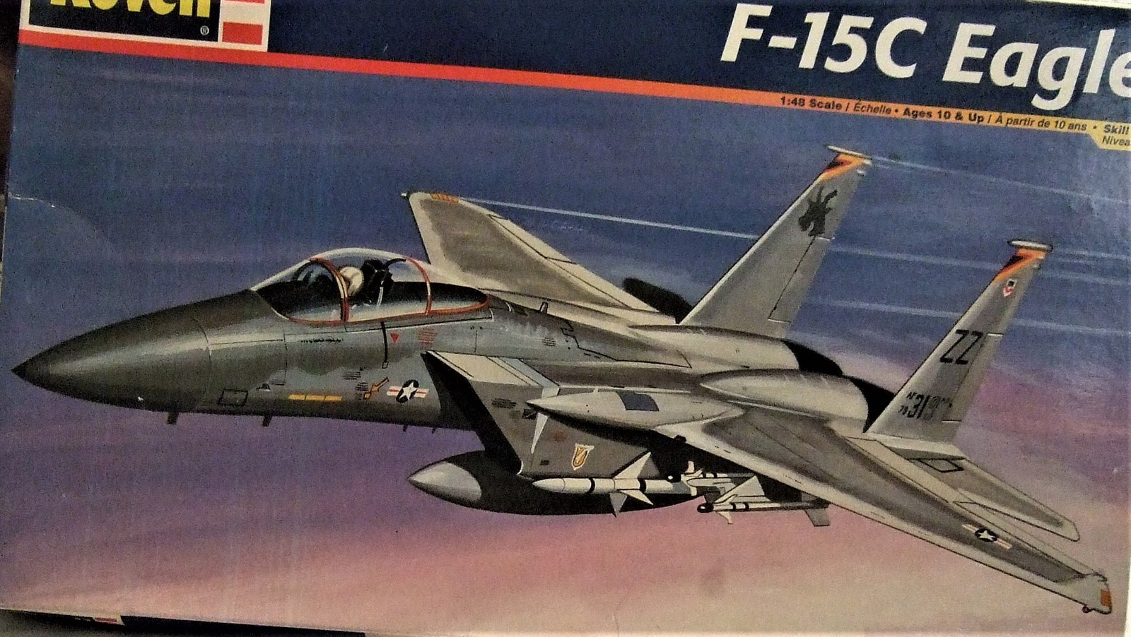 REVELL MONOGRAM Model Kit - F-15C Eagle Fighter Jet Airplane Scale 1:48 ...