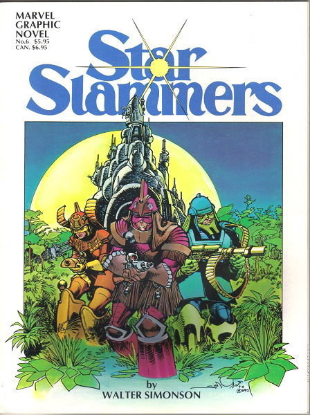 Primary image for Marvel Graphic Novel #6 Star Slammers 1st Print 1983 NEW UNREAD VERY FINE-