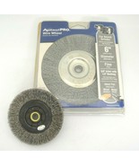 Avanti Pro 6&quot; Wire Wheel for Bench Grinder Fine New and Osborn 4&quot; Remove... - $15.04