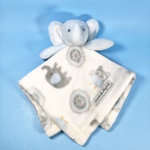 Blankets and &amp; Beyond Elephant Owl Blue Gray Baby Blanket Security Lovey - $24.99