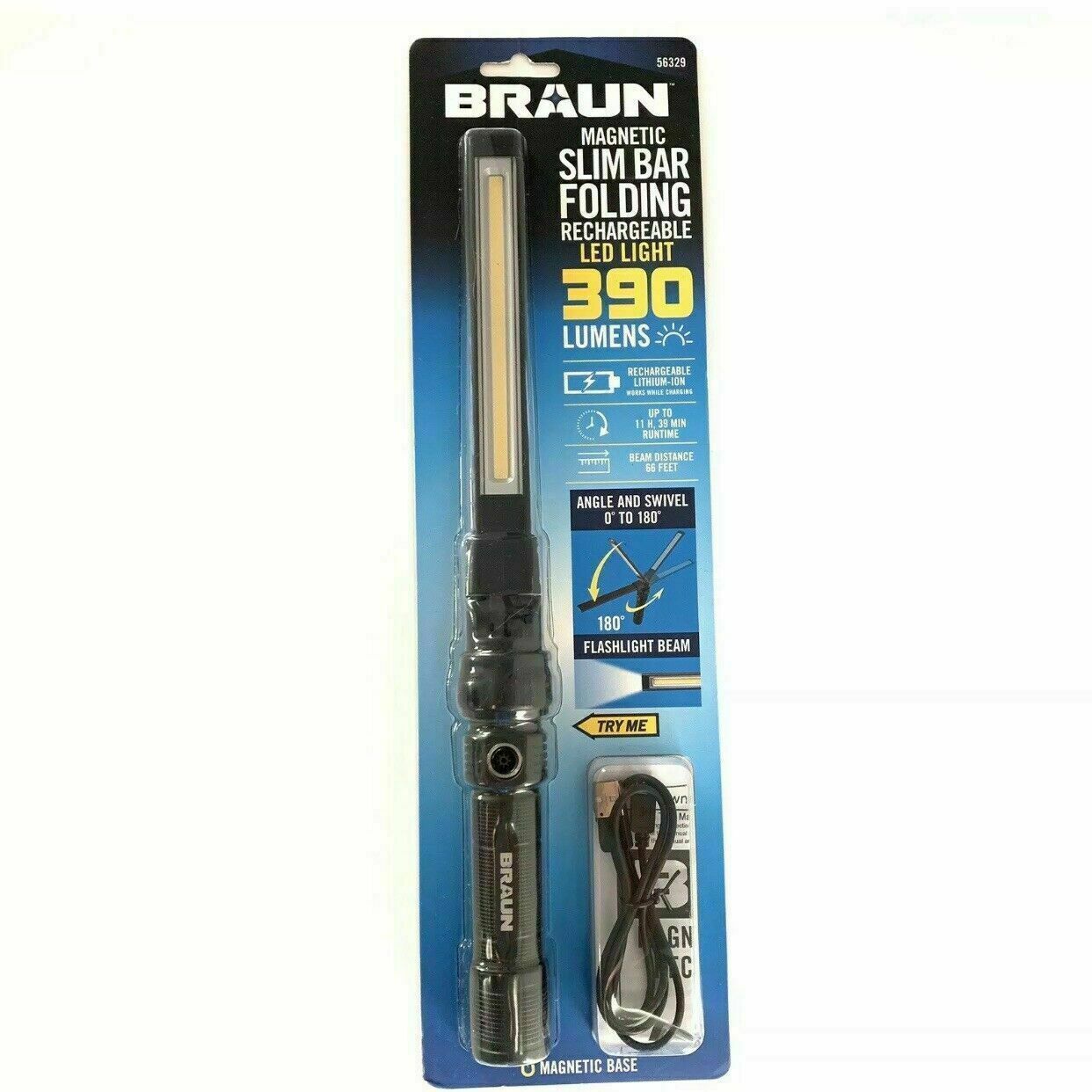 Braun 390 Lumens Slim Bar Folding and similar items