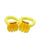 Hair Accessories Hair Tie Bands Ropes for Baby Girls, 5 pairs (Bananas) - $17.26