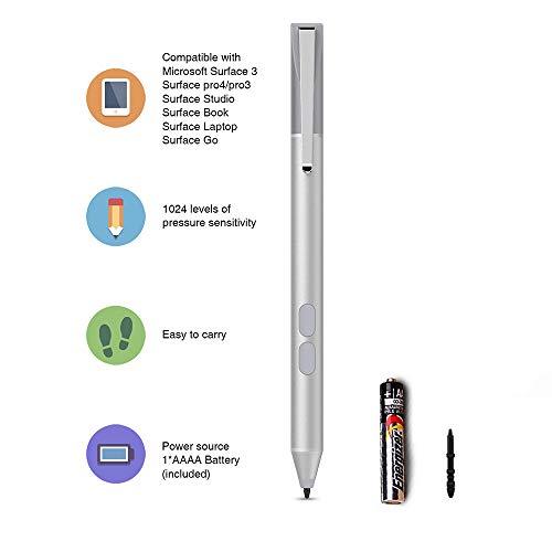 Surface Pen with AAAA Battery,Stylus Pens for Touch Screens Surface Pro