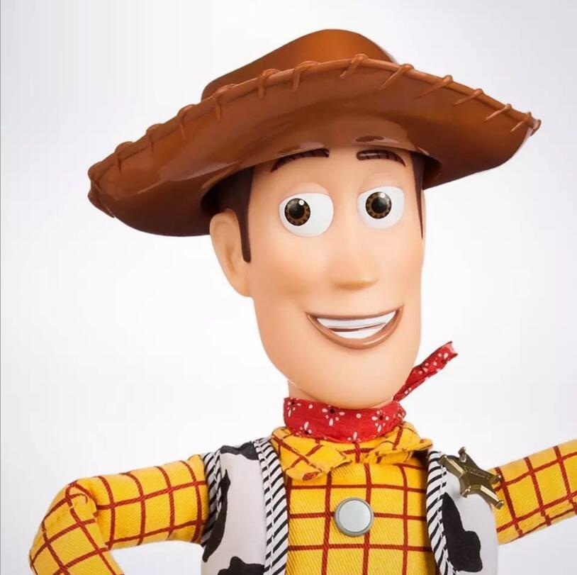 Disney Pixar Toy Story 4 Talking Woody Figure 43cm TV & Movie