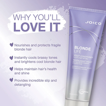 Joico Blonde Life Violet Conditioner, 8.5 ounce image 2