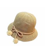 Baby Hat Child Cute Straw Hat Visor Sun Hat Beach Hat [A-1] - $16.50