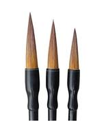 3 Pieces Professional Chinese Calligraphy Drawing Brush/Wolf Hair Brush,... - $30.72