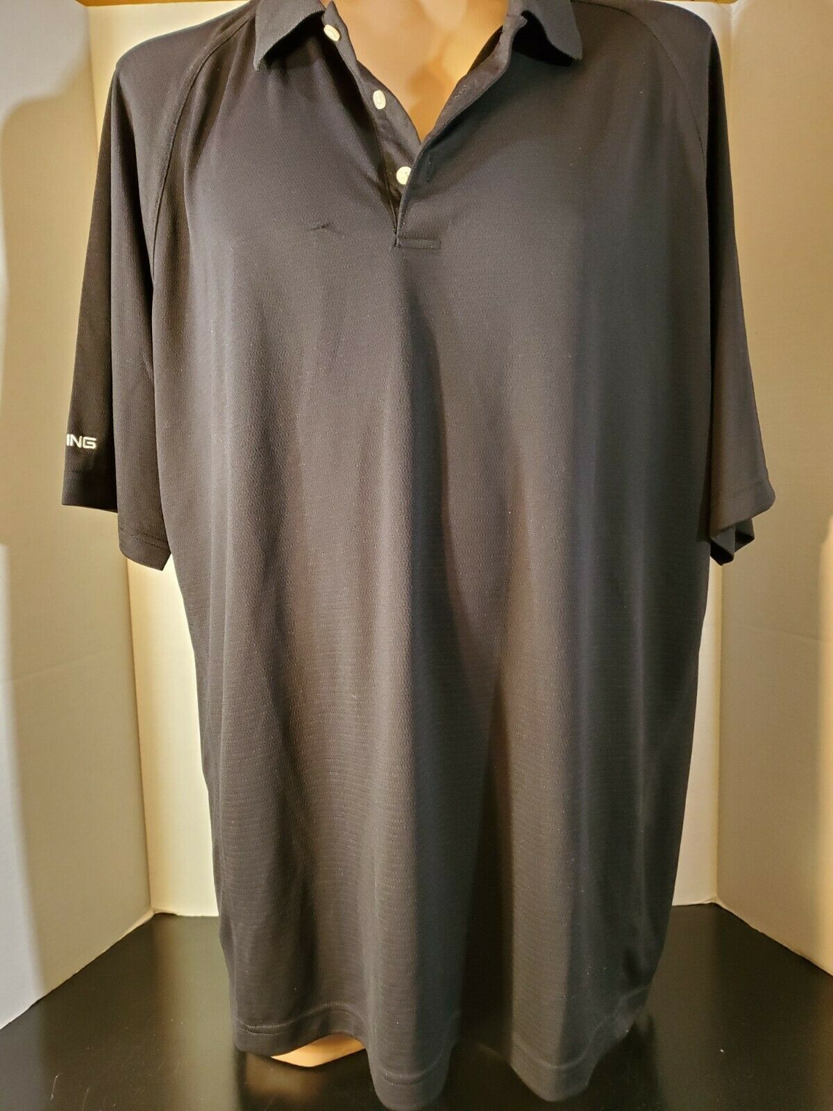 Black Ping Performance Polo - Size 2XL - $13.69