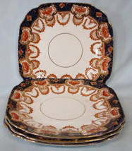 Royal Albert Imari Style 4250 Square Bread or Desert Plate 6 1/8&quot;, Set of 4 - $48.40