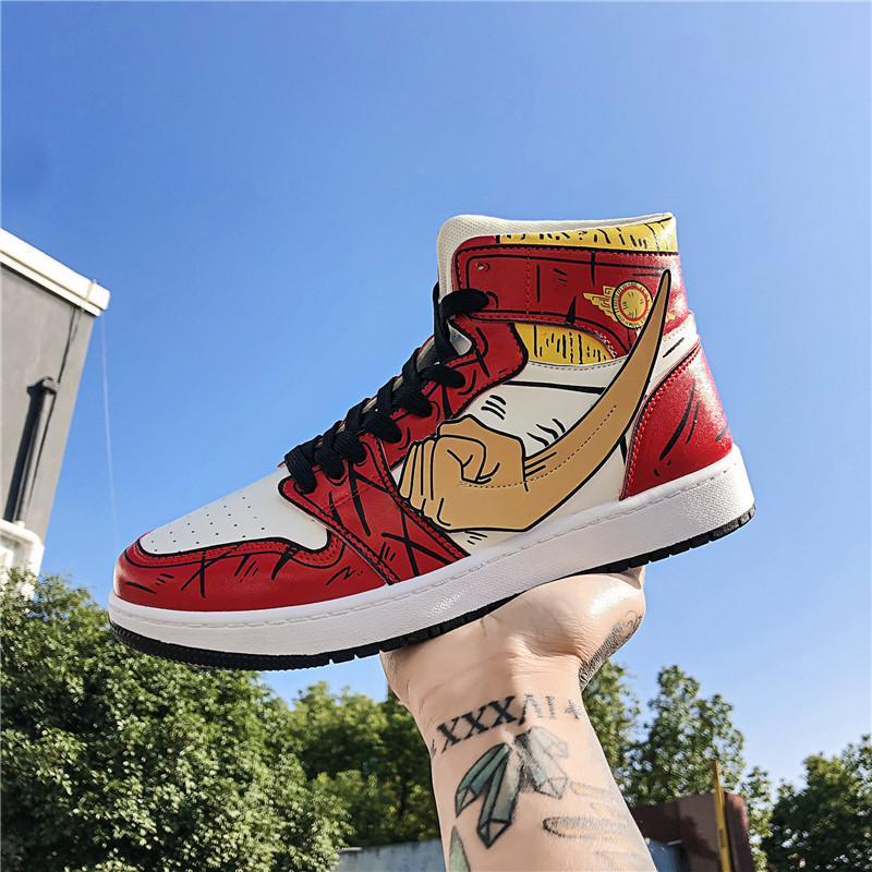 Luffy Custom anime Shoes for Men & Women one piece shoes