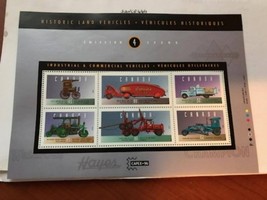 Canada Commercial vehicles m/s mnh 1996  stamps - $6.00