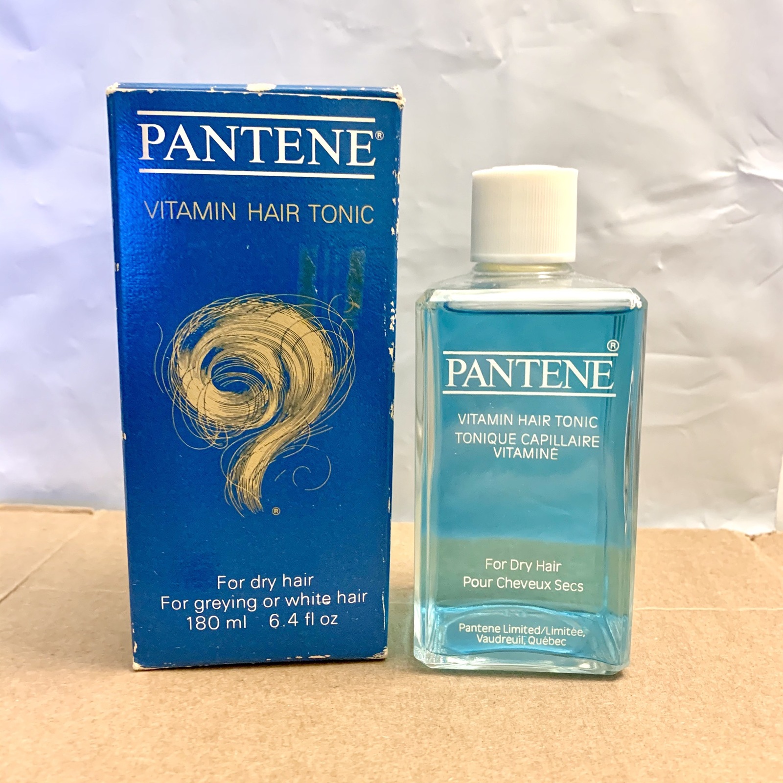 NOS Pantene Vitamin Hair Tonic With Oil For Dry Hair Grey Or White Hair