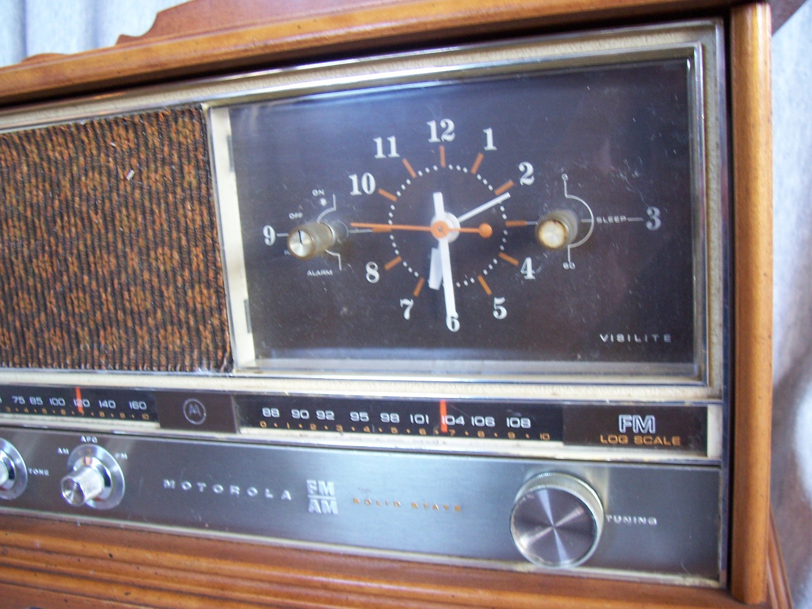 Motorola Table Clock Radio Vintage Model TC 30 ES Vintage Audio & Video