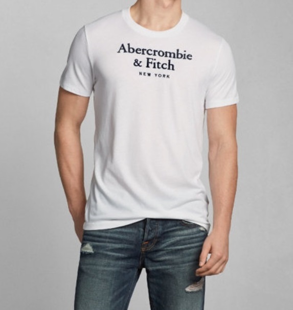 abercrombie & fitch white shirt