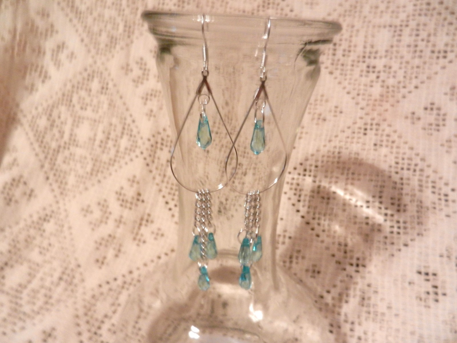 New Beautiful Teardrop Dangle Hook Earrings Many Colors to Choose From Earrings