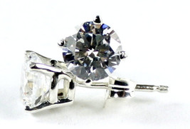 SE012, CZ Cubic Zirconia, 925 Sterling Silver Post Earrings - $32.04
