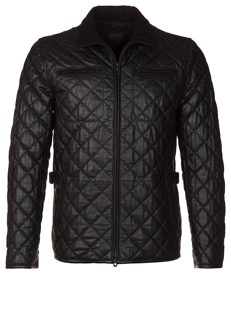 MEN'S QUILTED LEATHER JACKET, MEN FASHION LEATHER JACKET, MEN LEATHER ...