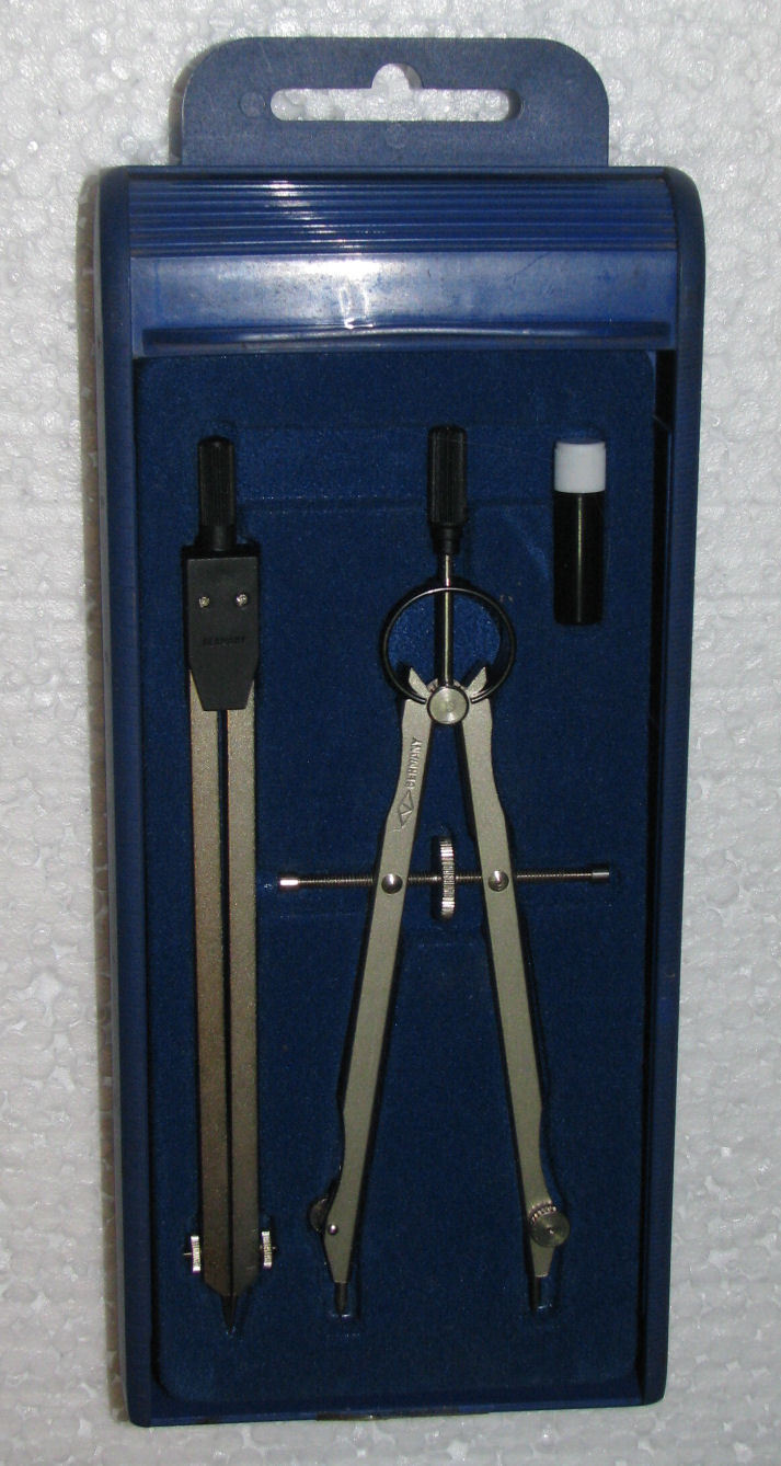 Alvin Drafting Kit Model 608K Made in West Germany Drafting Tools