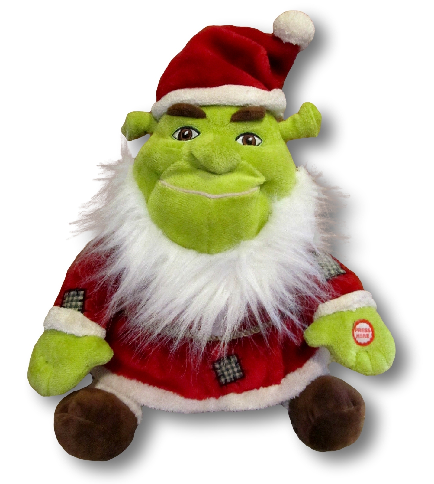 talking santa plush