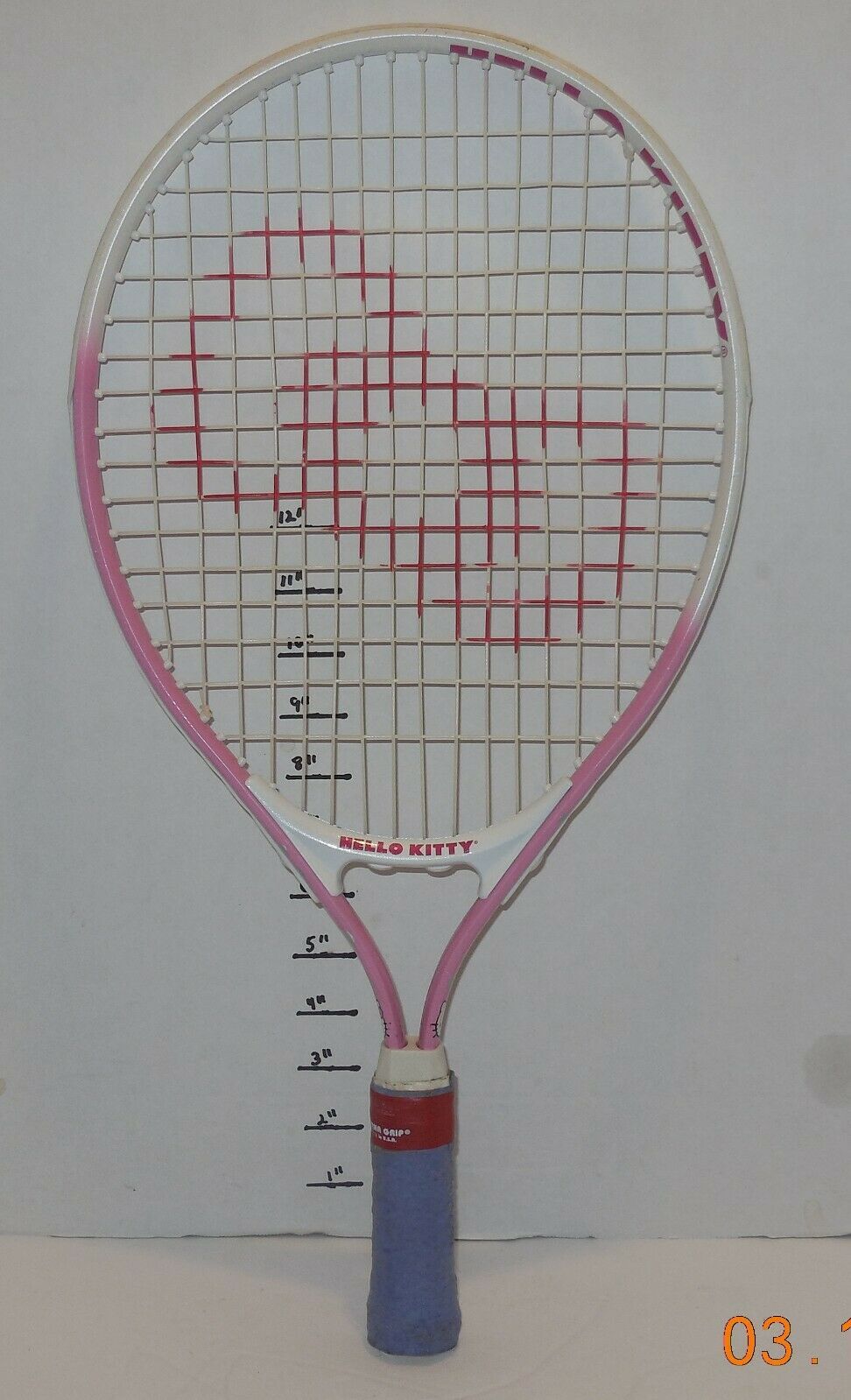 Hello Kitty Youth Tennis Racquet Racket White Pink Racquets