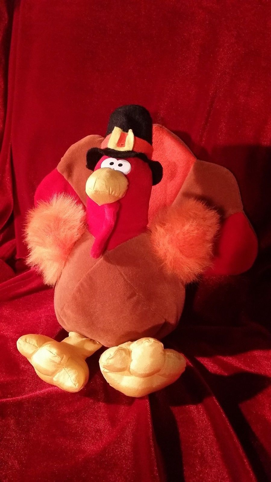 plush turkey that gobbles