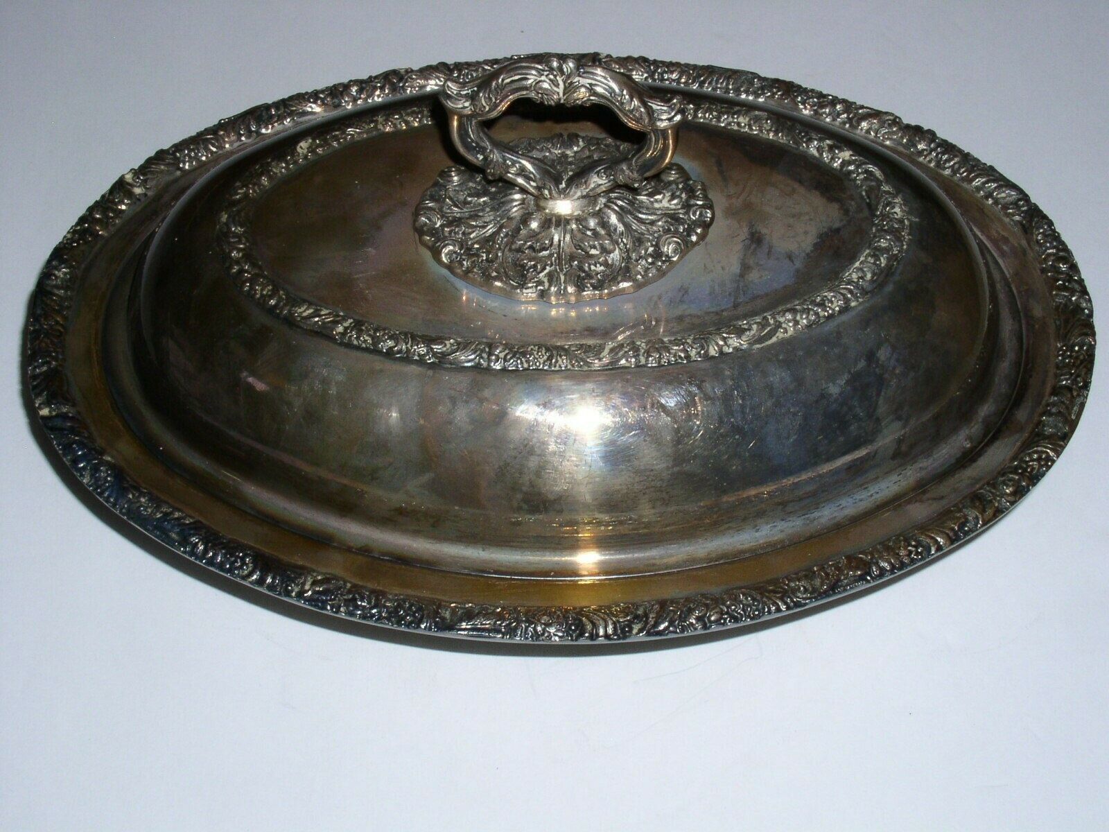 Primrose Plate Silver Serving Bowl Dish E And 50 Similar Items Primrose Plate Silver Serving Bowl Dish E And 50 Similar Items