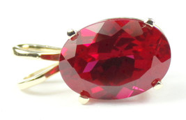 P006, 7ct Created Ruby, 14KY Gold - $238.71