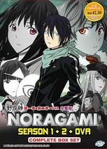 NORAGAMI Complete Series ( Season 1+2 +OVA ) English Dubbed Ship From USA