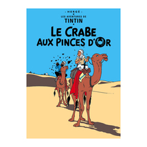 Tintin and the Crabe with the golden claws poster Official large size