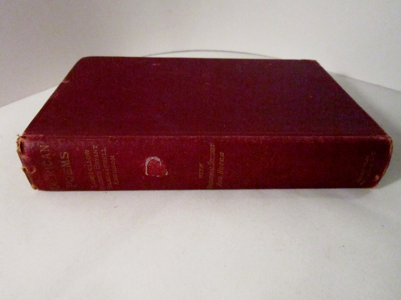 American Poets 1892 Longfellow Whittier Bryant Holmes Lowell Emerson
