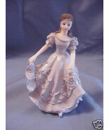 Quinceanera Cake Topper Figure Violet Dress 15 - $6.85