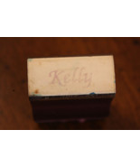 Kelly Mounted Rubber Stamp - $2.99